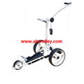 Green Ground Anti-tip Remote Control Electric Golf Trolley 12