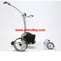 Green Ground Anti-tip Remote Control Electric Golf Trolley 14