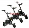 Germany Designer Hot Electric Remote push Golf Trolley Golf Cart with seat