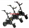 Germany Designer Hot Electric Remote push Golf Trolley Golf Cart with seat