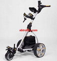 Germany Designer Hot Electric Remote push Golf Trolley Golf Cart with seat 12