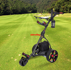 21st century model 3 wheels CE certificated easy to use electric golf trolley 