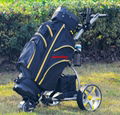  Electric push Golf caddy green golf ground electric golf trolley