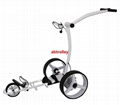  Aluminum Foldable Pull Push Electric Golf Trolley 4