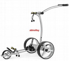  Aluminum Foldable Pull Push Electric Golf Trolley with Remote Control