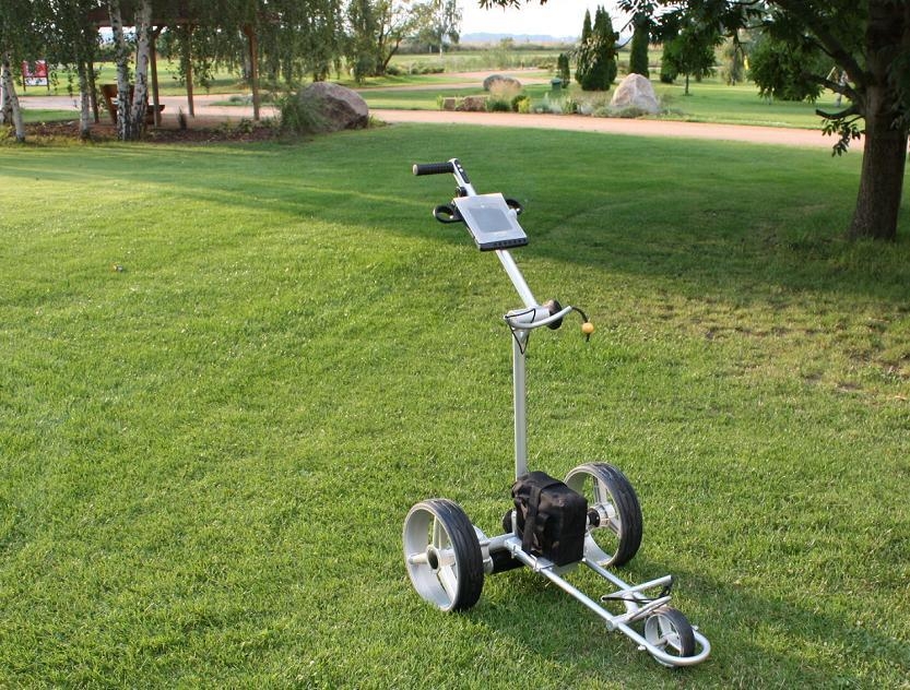 Electrical golf trolley