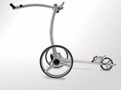 Remote control golf trolley