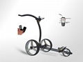 Remote electric golf trolley 1