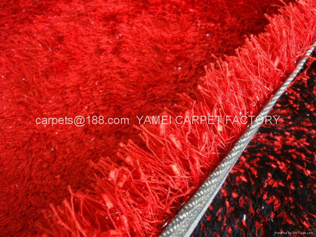 bathroom carpet red blanketWholesale ice silk carpet plush carpet