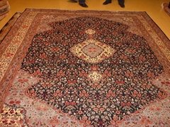 Silk & wool carpet Persian splendor