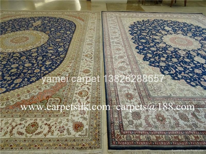 Wholesale gold carpets Kingdom, Handmade Persian carpet 2