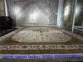 波斯富贵同奔驰一样品质的古典图案 巨型手工波斯真丝地毯 1