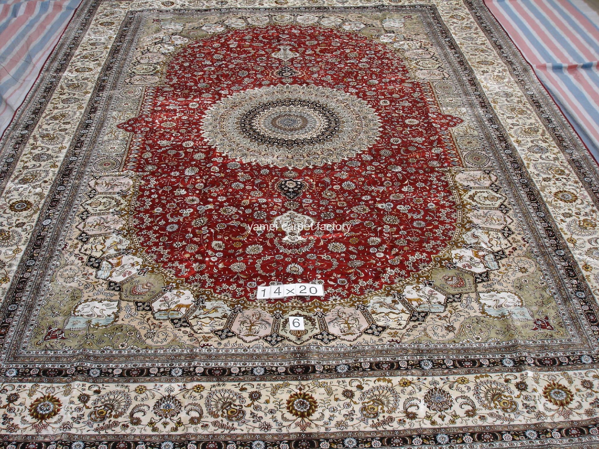 handmade washed persian carpet;Irish carpet;irland silk rug HU819227