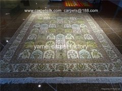 亚美手工真丝地毯世界排名第一的艺术挂毯
