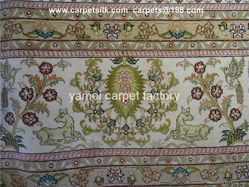 yamei handmade silk carpet is the world's No.1 art tapestry 3