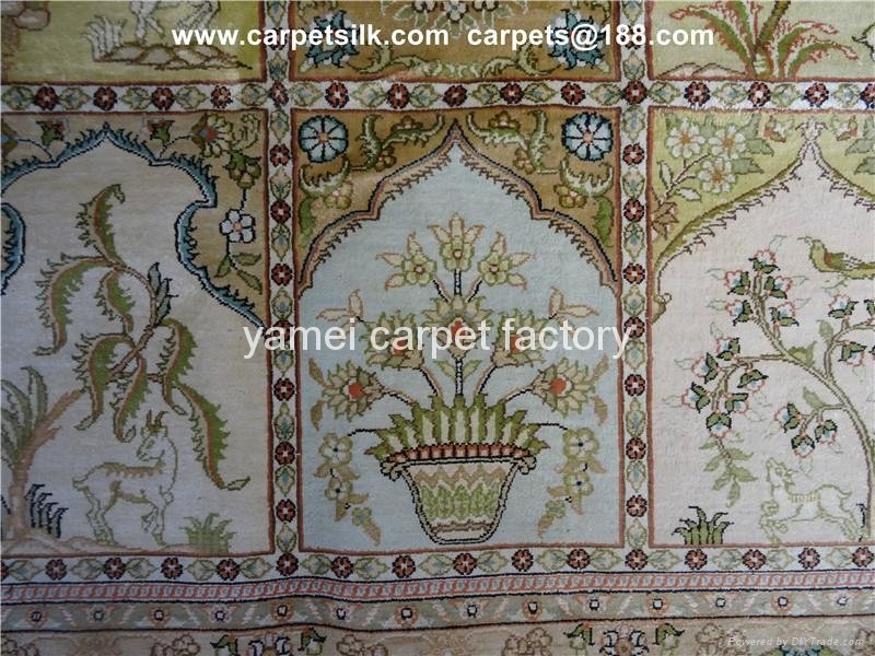 yamei carpet handmade silk carpet is the world's No. 1 art tapestry 3