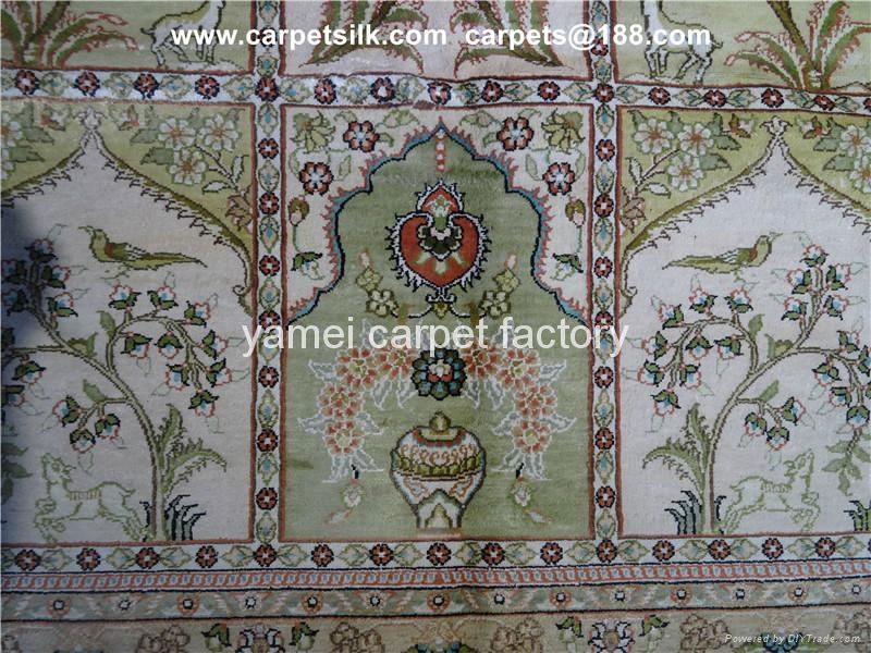 yamei handmade silk carpet is the world's No.1 art tapestry 4