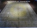   桑蚕丝手工艺术地毯 11x8ft 英尺-波斯富贵创造历史 !   1