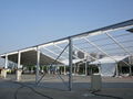 Install large span aviation aluminum alloy tent and provide carpet 2