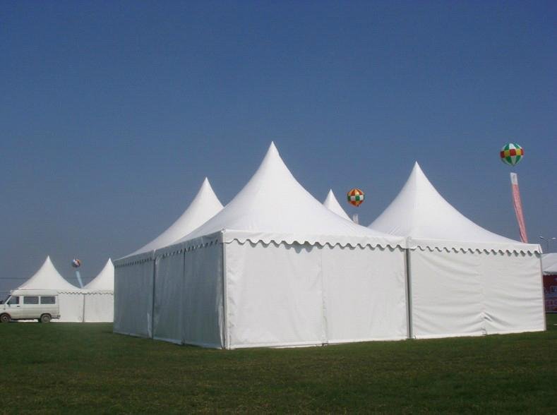 Supply curved column tent party tent pointed roof tent 3x3m 2