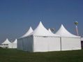 2024Supply curved column tent party tent pointed roof tent 3x3m 2