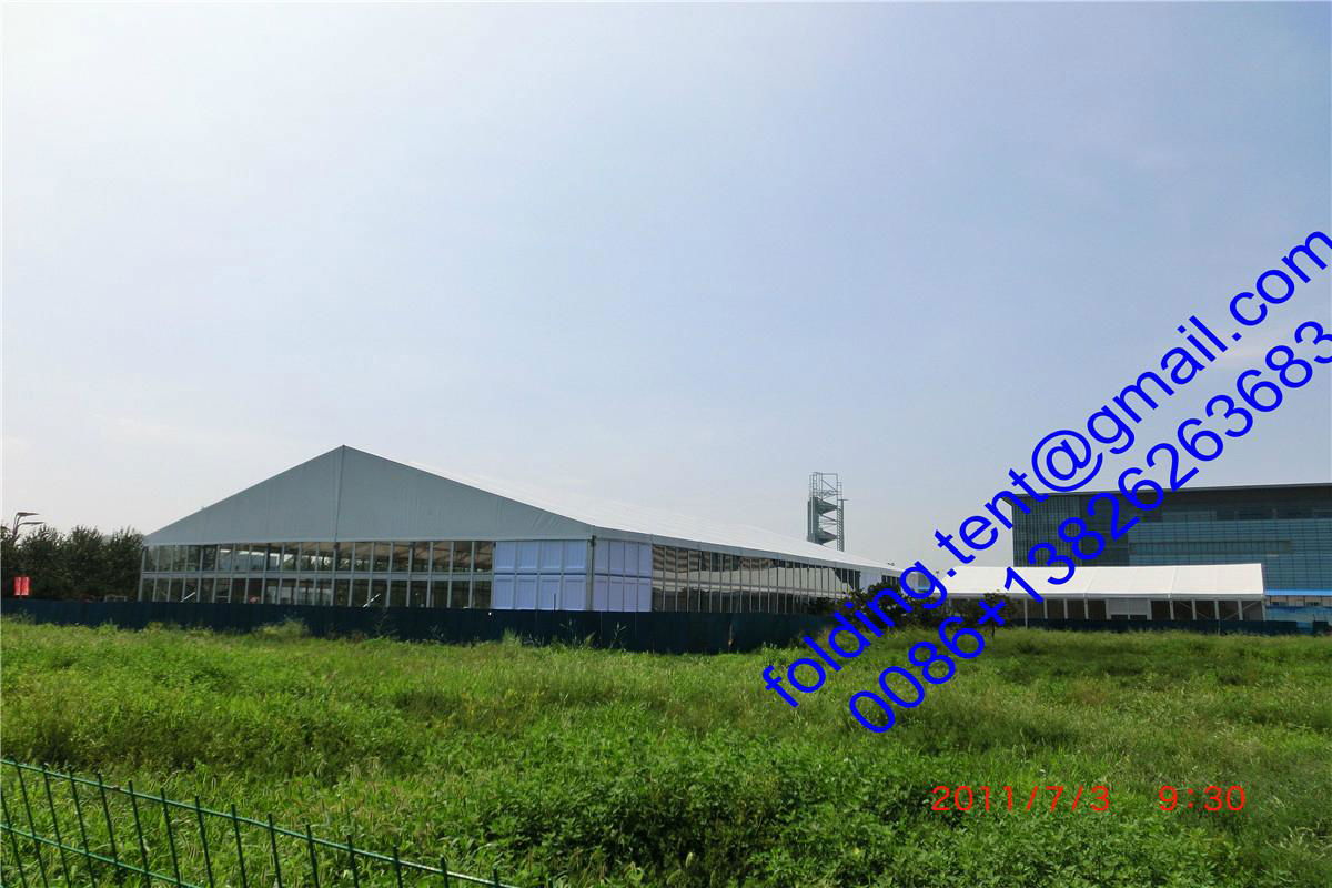 Large aviation tent for new products, mobile tent room 25x60m 2
