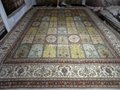 優質手工古典圖案桑蠶絲波斯地毯