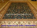 art tapestry handmade silk Persian carpet 2