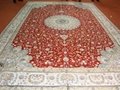 Let the world love Persian Splendor silk carpet 4