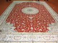 Let the world love Persian Splendor silk carpet/tapestry 4