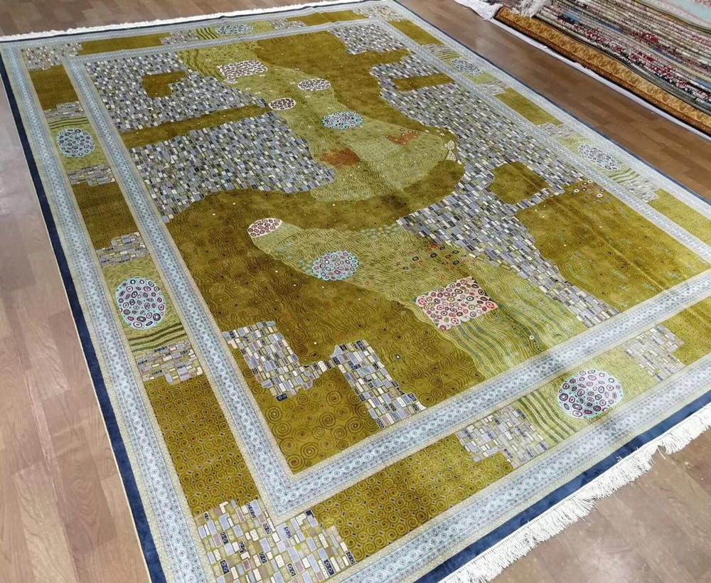 handmade silk carpets 18 x 24 ft worth millions of yuan 3