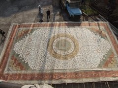炫富波斯真丝地毯 “世界名毯”富波富贵地毯-30x50ft
