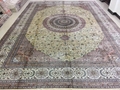 handmade silk carpet - a new driving