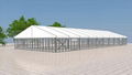 Supply aluminum full-scale mobile activity tents and exhibition tents