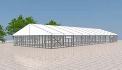 Supply aluminum full-scale mobile activity tents and exhibition tents
