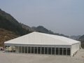 服务各种展会 制造大型铝合金篷房40x80M  4