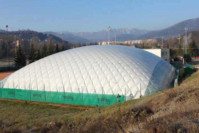 Sound insulation large air film tent 35x70m 1