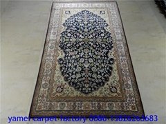 Delightful silk silk rug / art tapestry