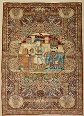 Memory of a generation - Persian Handmade silk tapestries and blankets