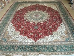 Silk carpet 14x20 ft wholesale and retail Handmade Persian carpet (Hot Product - 1*)