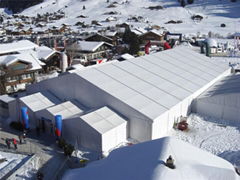 Specializing in the production of banquet Hotel tents