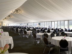 Specializing in the production of banquet Hotel tents