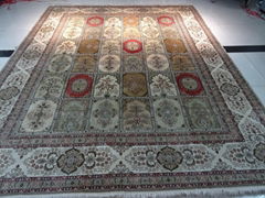 send you the new year 2024 auspicious, rich and prosperous handmade silk carpet
