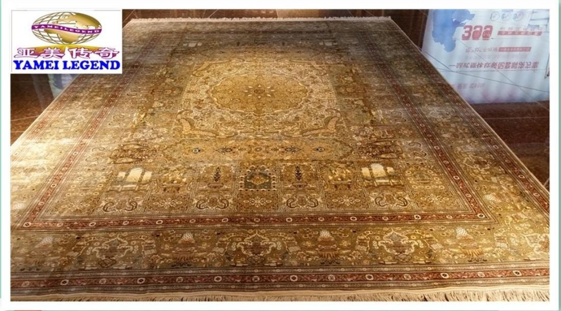 Gift in 2023 Original hand woven silk carpet/Tapestry