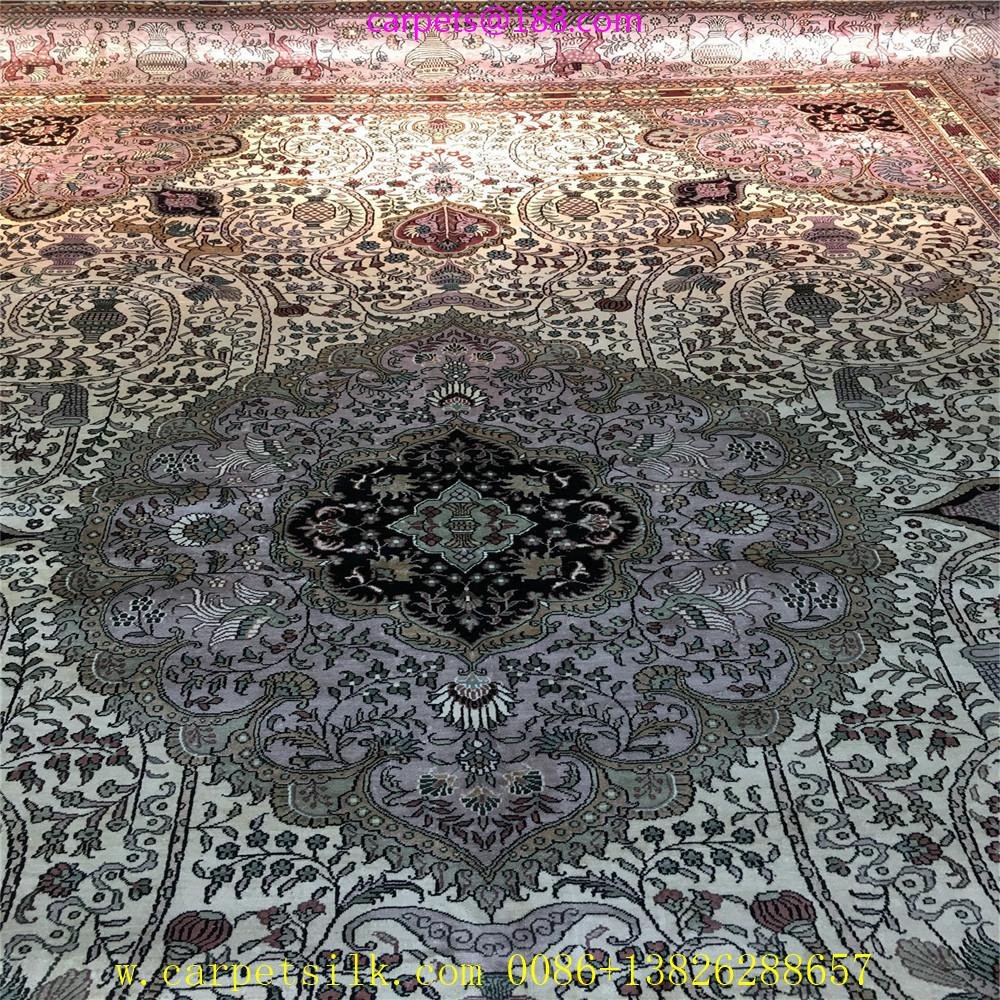 在线与艺术灵魂的"亚美传奇"名牌地毯10X14FT 2