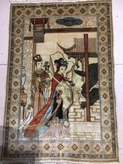 Persian wealth tapestry is art tapestry with a safe auspicious and rich life