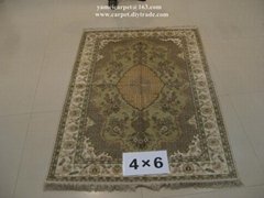 Yamei Legend, handmade art carpet, bright study, silk materi
