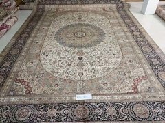 中國桑蠶絲手工地毯品牌商-亞美傳奇地毯
