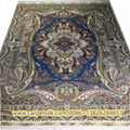 Beautiful artwork is a legendary yamei handmade silk Persian carpet