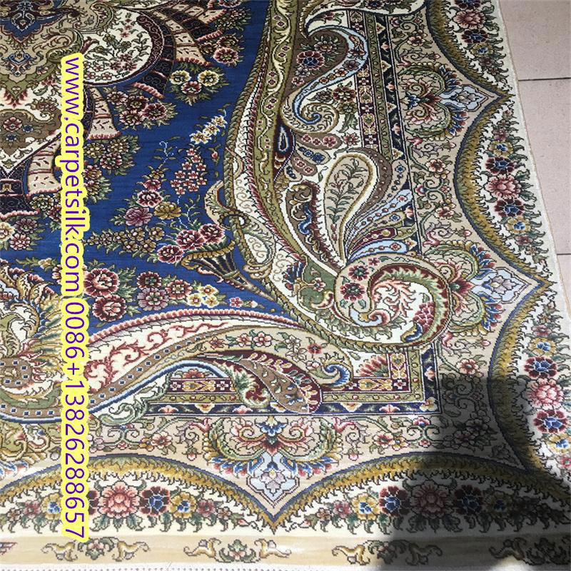 Beautiful artwork is a legendary yamei handmade silk Persian carpet 2